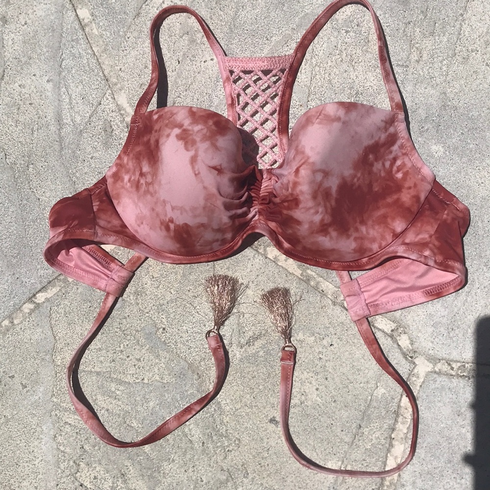 Tie dye bikini top